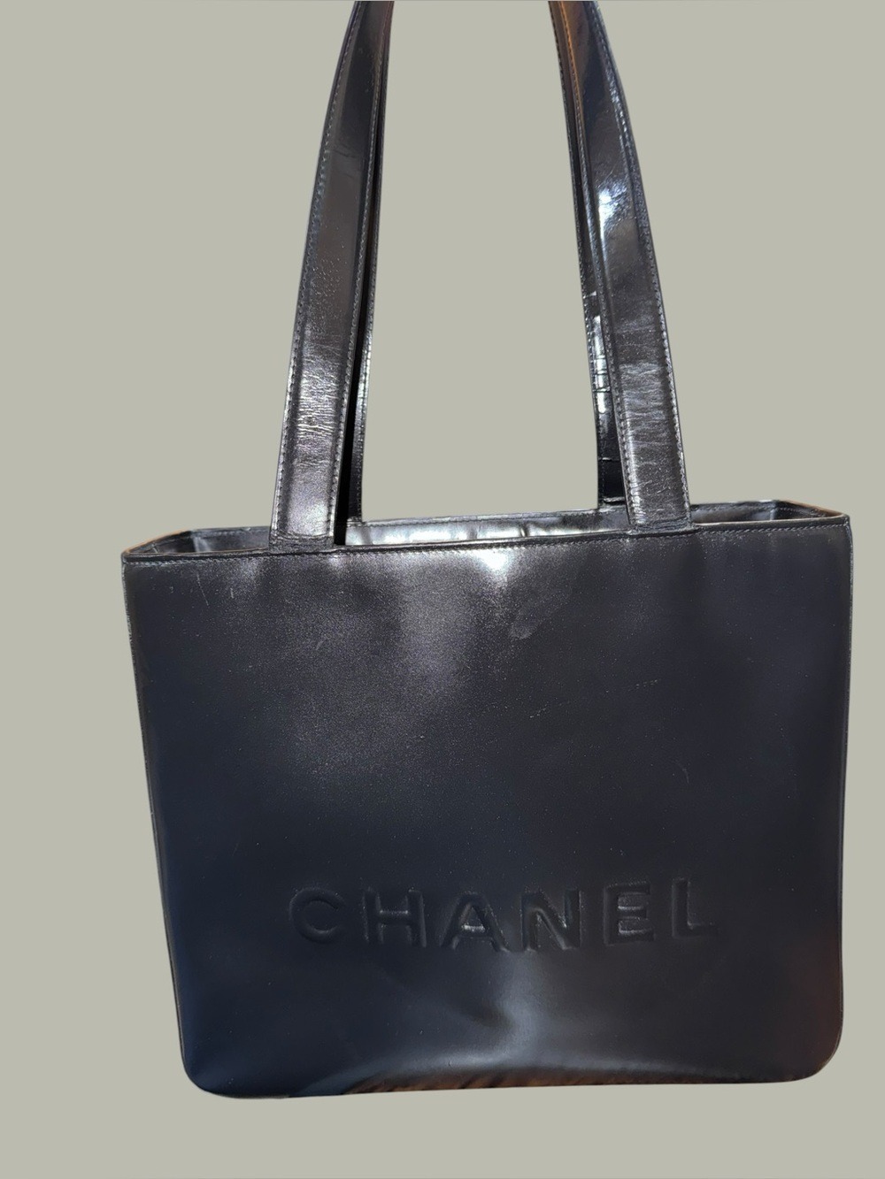 Chanel Fourre-Tout Tote Patent Leather